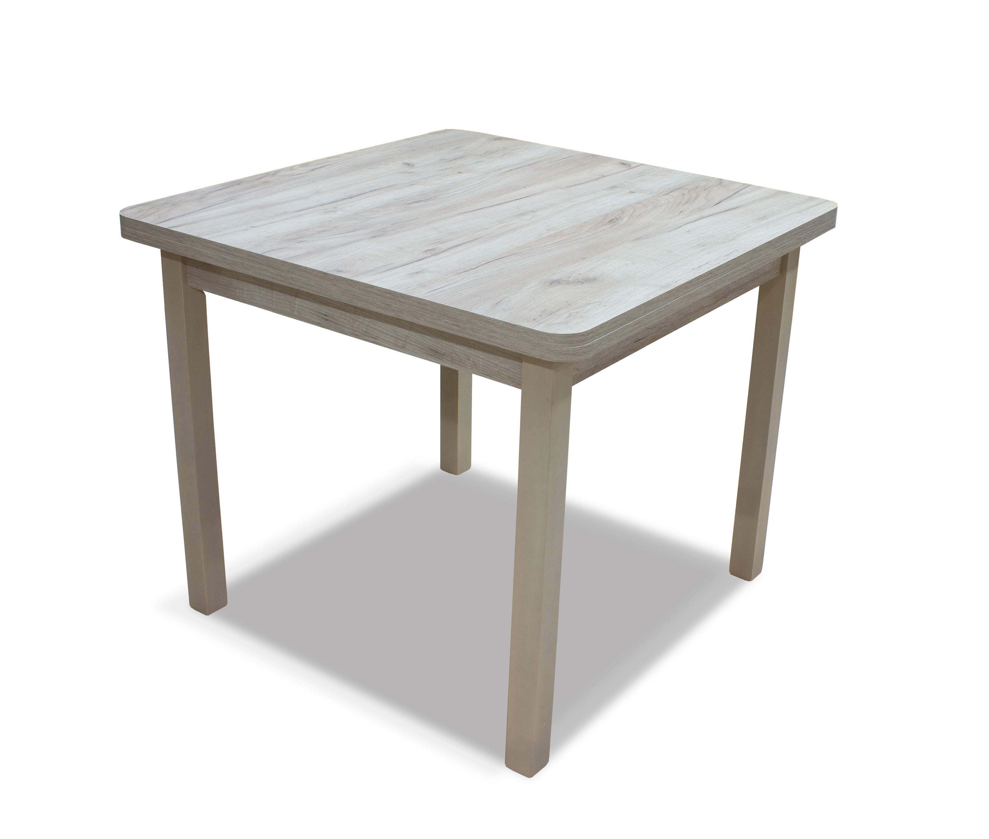 Mesa Comedor 90x90 Extensible Nordik Oscuro | Rapimueble