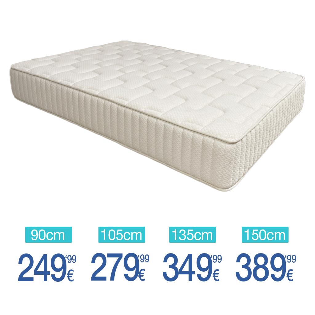 Colch&oacute;n muelles, colch&oacute;n muelle ensacado.