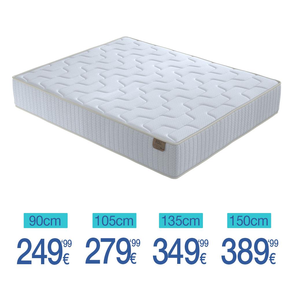 Colchón muelles, colchón muelle ensacado.