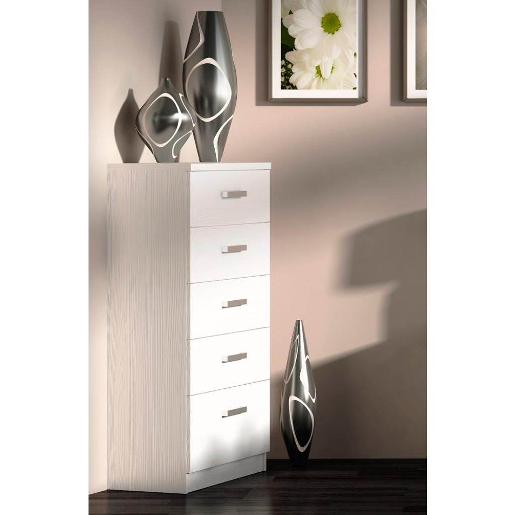 sinfonier muebles baratos en color blanco poro