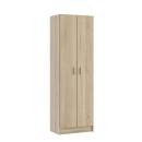 armarios en color roble canadian estantes 2 puertas