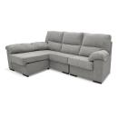 sofa 3 plazas reversible color gris beige comodo economico