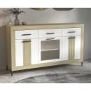 aparador salones roble blanco moderno