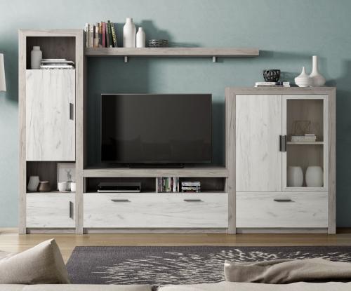 composicion roble gris moderna