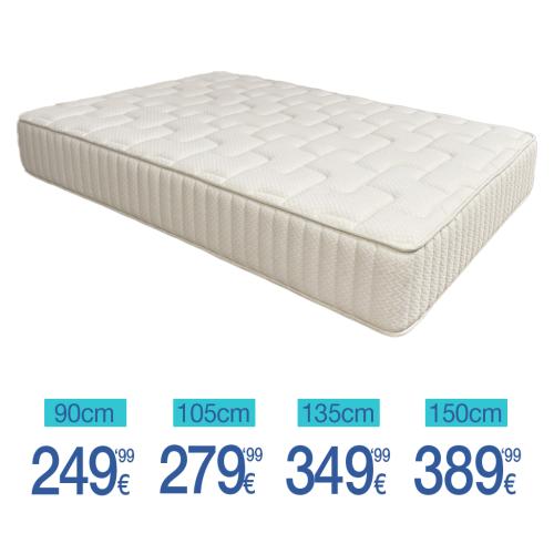 Colch&oacute;n muelles, colch&oacute;n muelle ensacado.