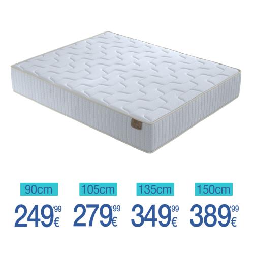 Colchón muelles, colchón muelle ensacado.