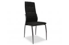 silla en color negro, silla