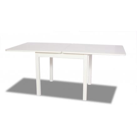 Mesa Comedor 90x90 Extensible Blanca Mate | Rapimueble